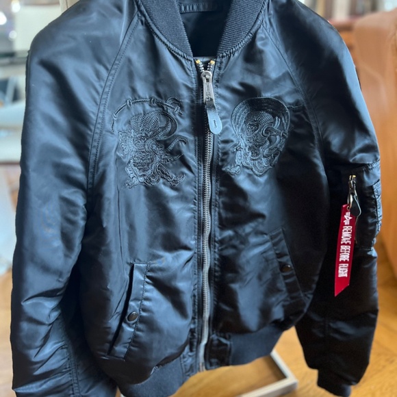 Alpha industries Shinto Reversible Bomber Jacket - Picture 2 of 6